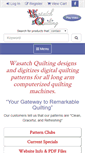 Mobile Screenshot of digitizedquiltingpatterns.com
