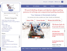 Tablet Screenshot of digitizedquiltingpatterns.com